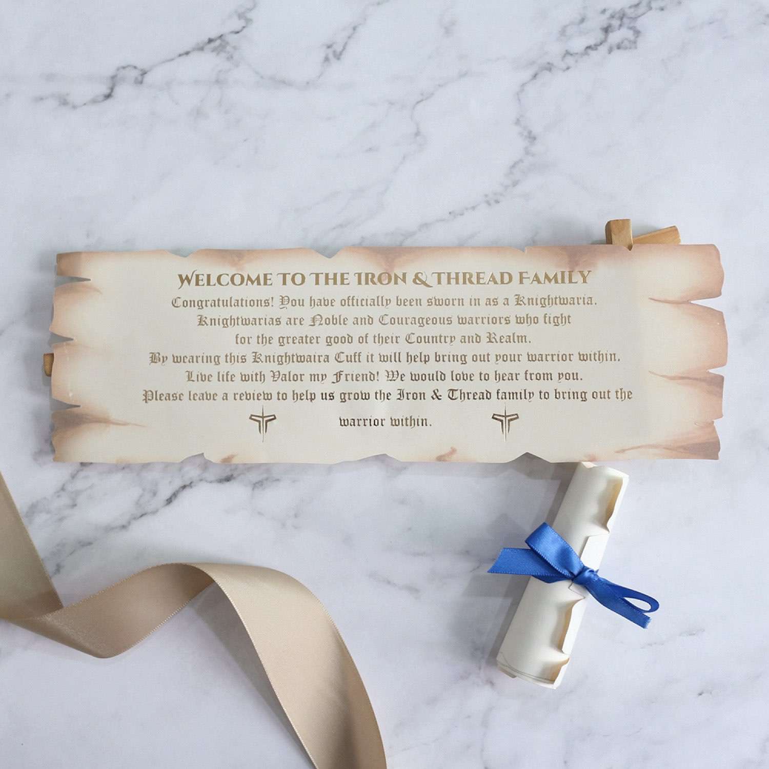 Latest Invitation Foil Printing Customized Nostalgic Style Scroll Invitation